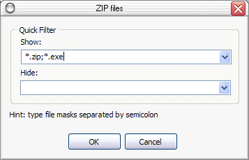 The File Mask Dialog