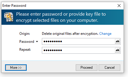 enter password windows 10