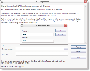 Text Encryption Tool