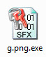 self decrypting document icon